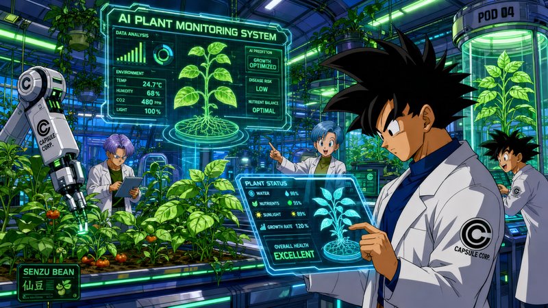 国产视频AI植物视频-智能监测系统